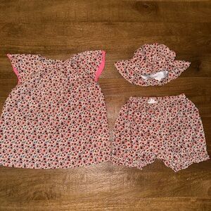 Charming Floral Kids Outfit Set from Tokyo Boutique
